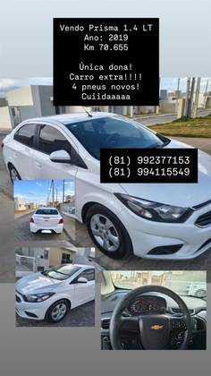 CHEVROLET PRISMA 1.4 MPFI LT 8V FLEX 4P MANUAL